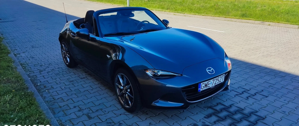 Mazda MX-5 cena 109900 przebieg: 6800, rok produkcji 2022 z Reda małe 106